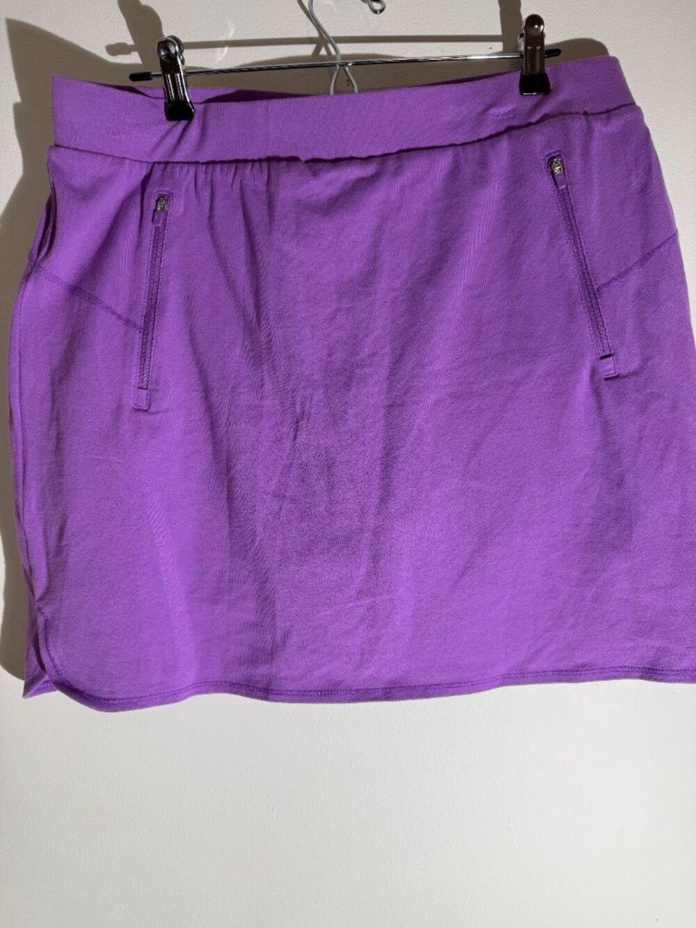 T by Talbots Purple Everyday Knit Athletic Golf Tennis Skort Skirt | Size 1X